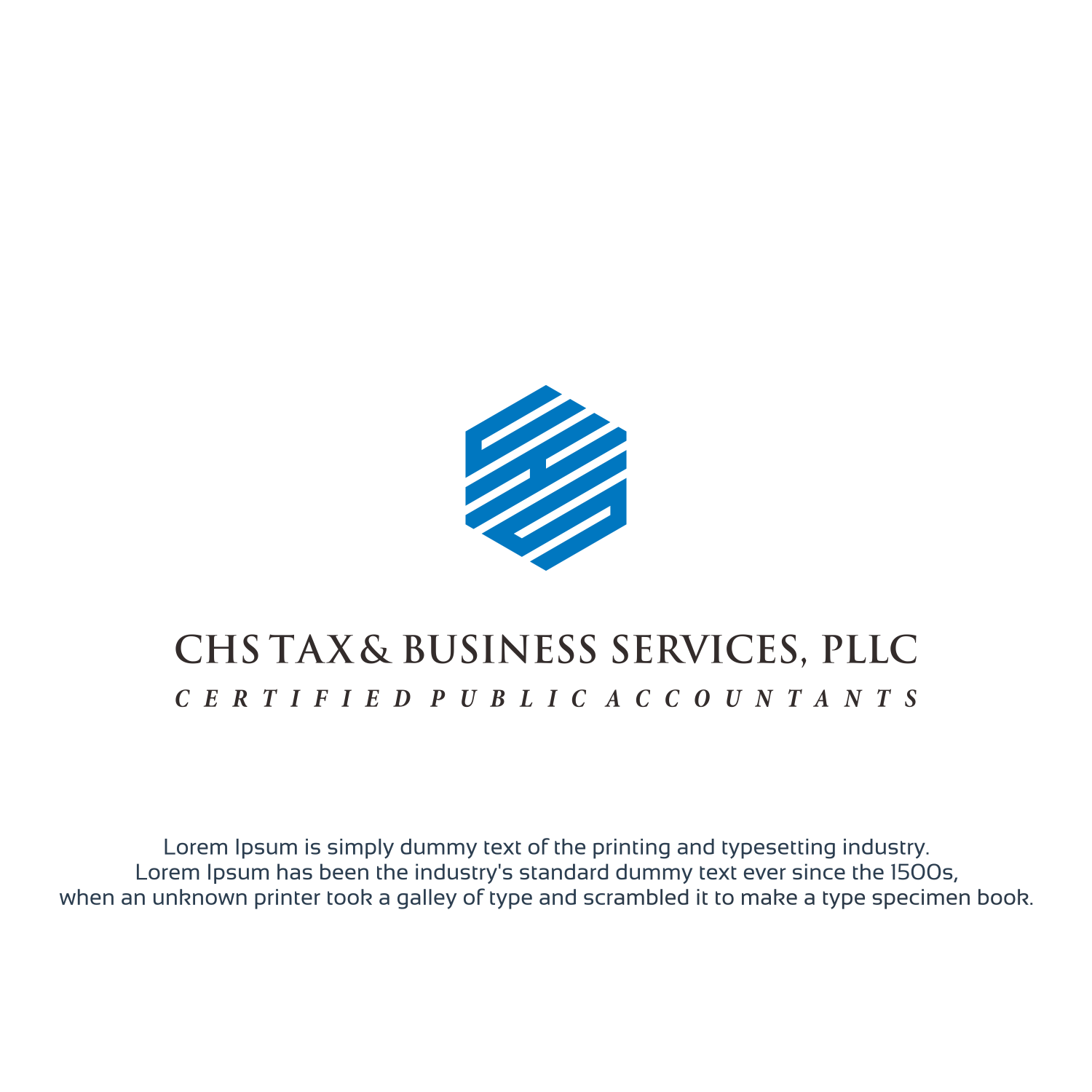 Logo Design by Optimistic_Studio for CHS Tax & Business Services, PLLC | Design #17575925