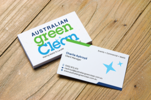 Australian Green Clean Business Card | Design de Carte de Visite par JK18