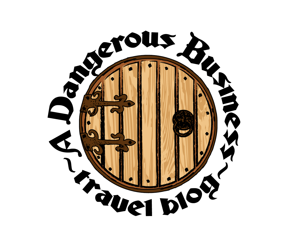 Logo Design by Simon Hon for A Dangerous Business Travel Blog | Design #17482490