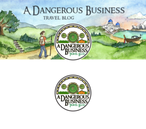 A Dangerous Business Travel Blog | Logo Design by mr.stanche