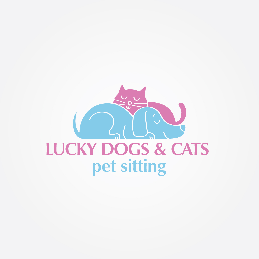 Logo Design by Irina Makedonska for Lucky Dogs & Cool Cats Pet Care | Design #17540336