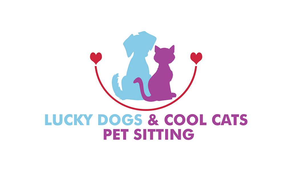 Logo Design by NILDesigns for Lucky Dogs & Cool Cats Pet Care | Design #17545922