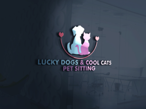 Lucky Dogs & Cool Cats Pet Sitting  | Logo Design by NILDesigns