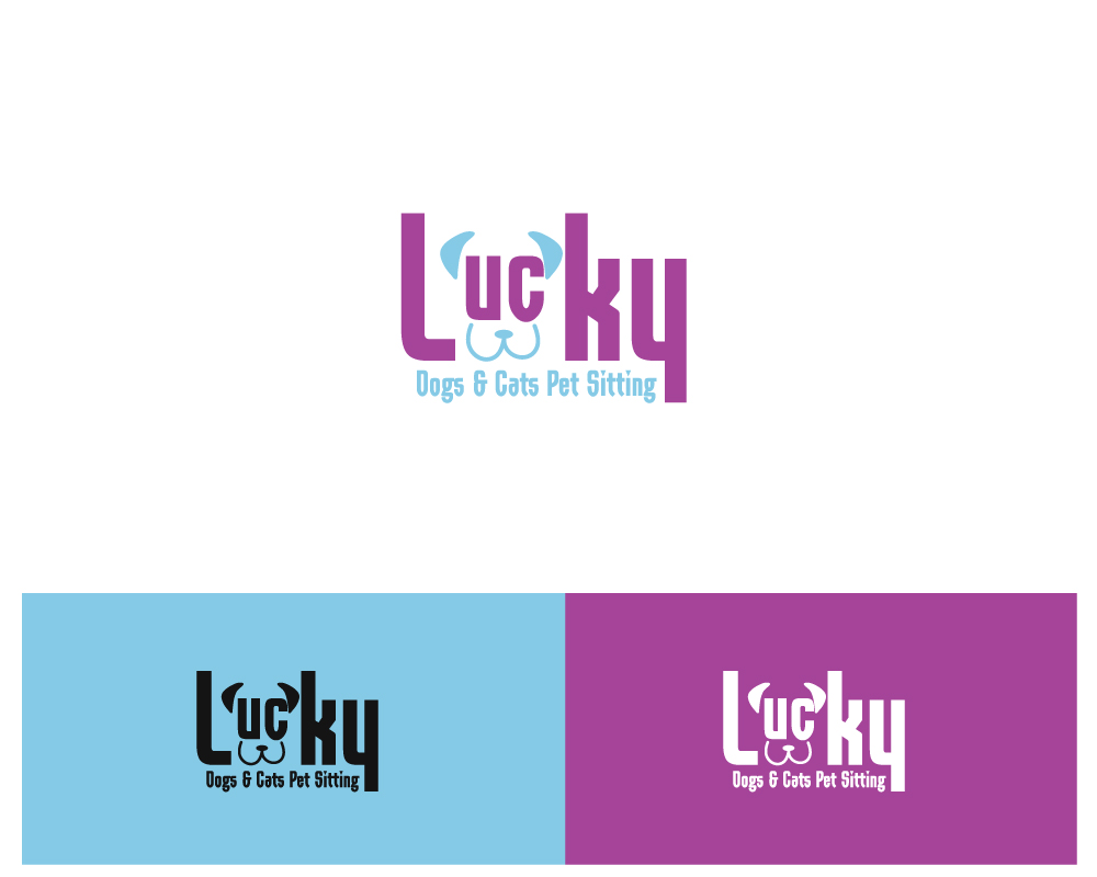 Logo Design by Pram Shaw for Lucky Dogs & Cool Cats Pet Care | Design #17540171
