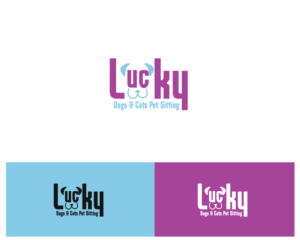 Logo Design by Pram Shaw for Lucky Dogs & Cool Cats Pet Care | Design: #17540171