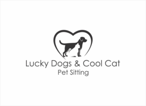 Logo Design by creative.bugs for Lucky Dogs & Cool Cats Pet Care | Design: #17725720