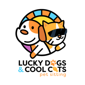 Logo Design by Daniel Harvel Ivano for Lucky Dogs & Cool Cats Pet Care | Design: #17537157