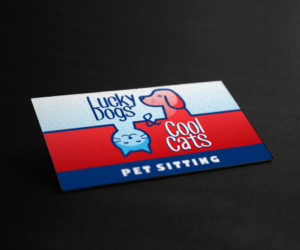 Logo Design by El Ojo creativo for Lucky Dogs & Cool Cats Pet Care | Design: #17581936