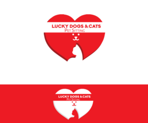 Logo Design by eMARK for Lucky Dogs & Cool Cats Pet Care | Design: #17546446