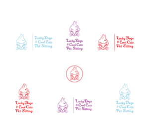 Logo Design by Artist BD for Lucky Dogs & Cool Cats Pet Care | Design: #17668691