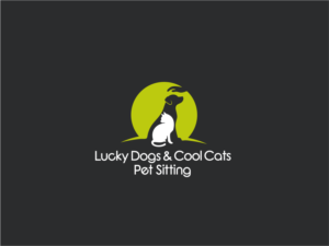 Logo Design by alghoziarkan 2 for Lucky Dogs & Cool Cats Pet Care | Design: #17652975
