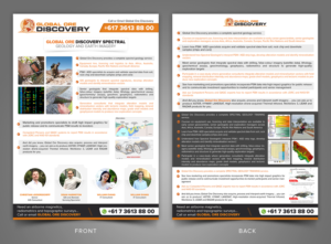 Spectral Geology services flyer | Flyer Design by SAI DESIGNS