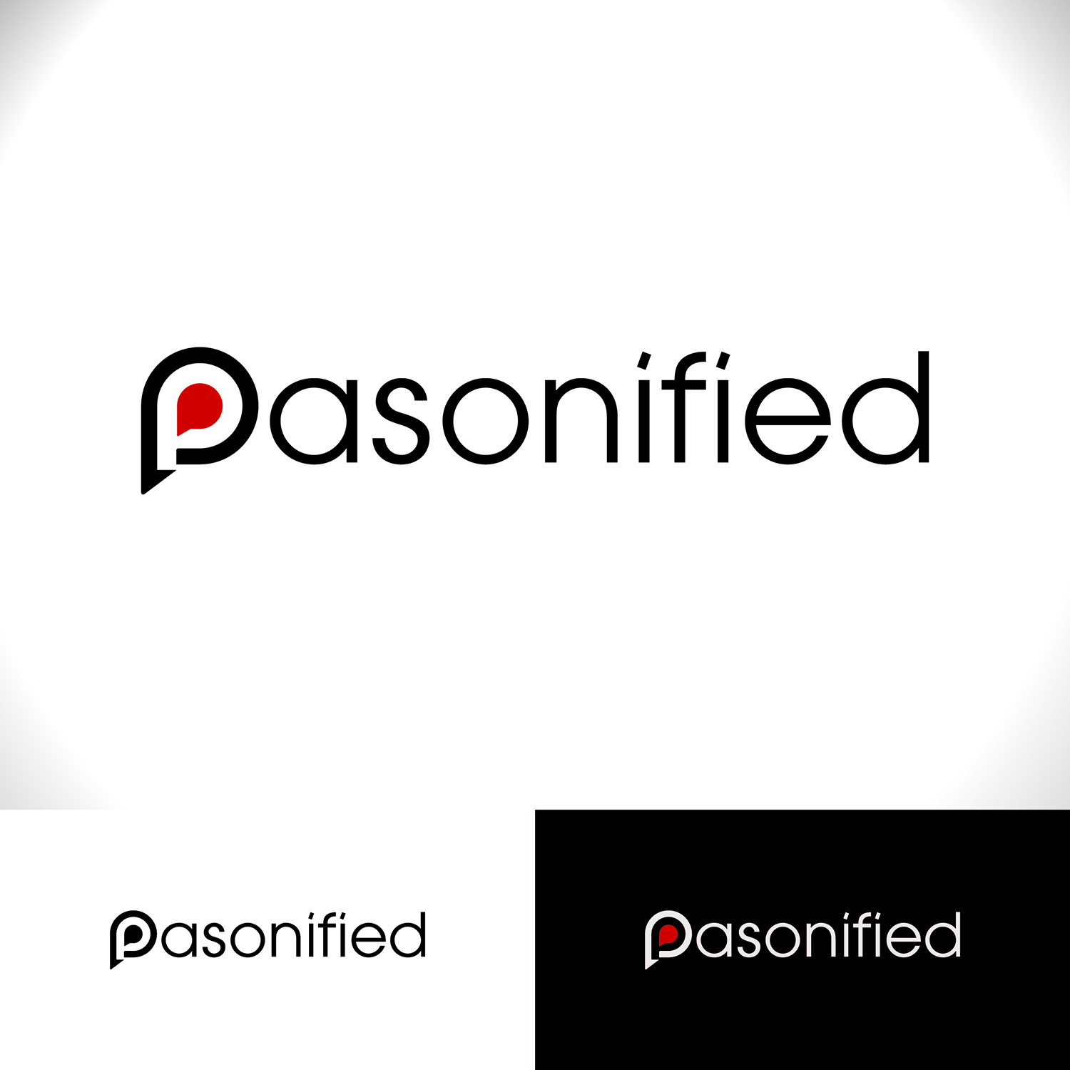 Logo Design by MTu for Pasonified Inc. | Design #17639606