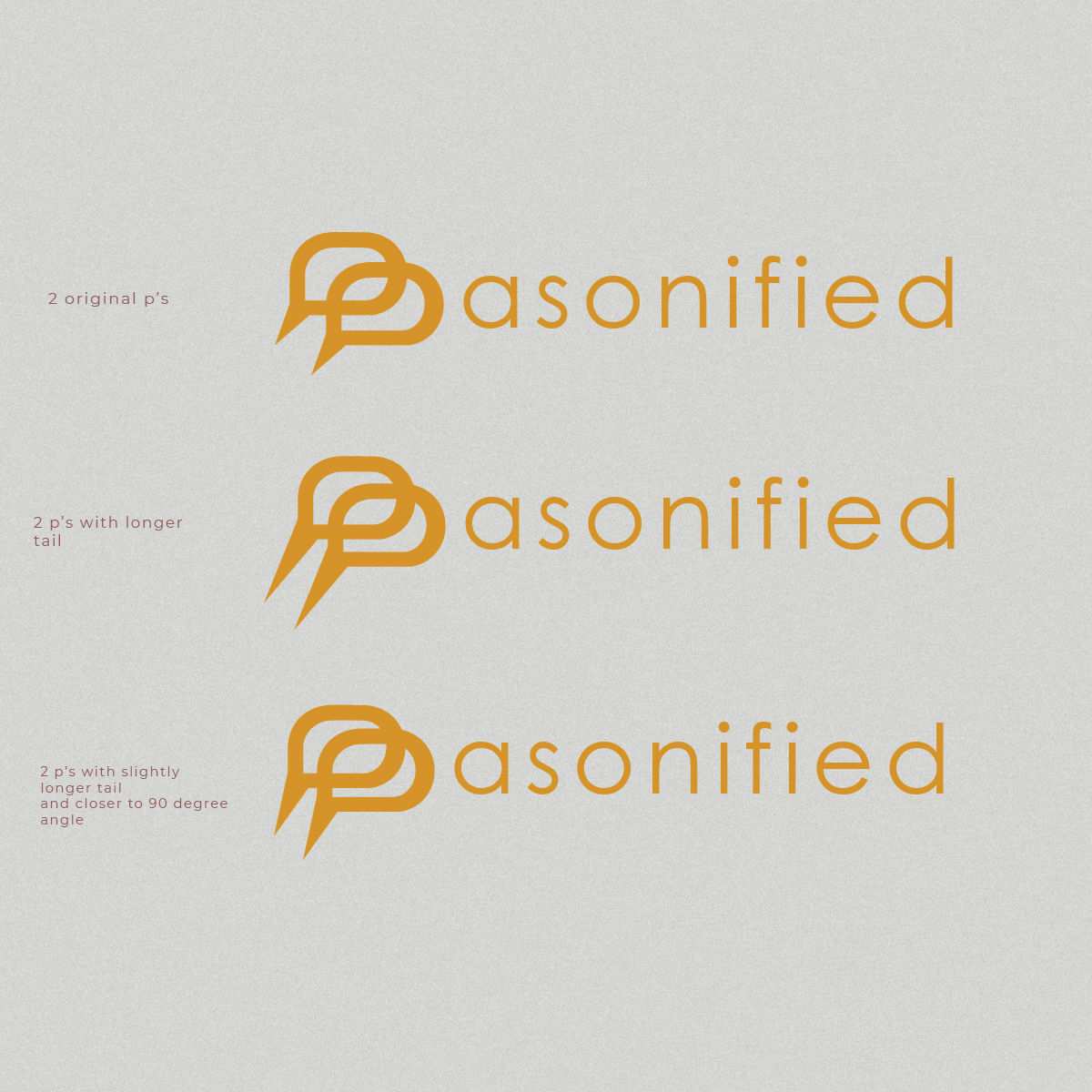 Logo Design by Kimosis Designs for Pasonified Inc. | Design #17592100
