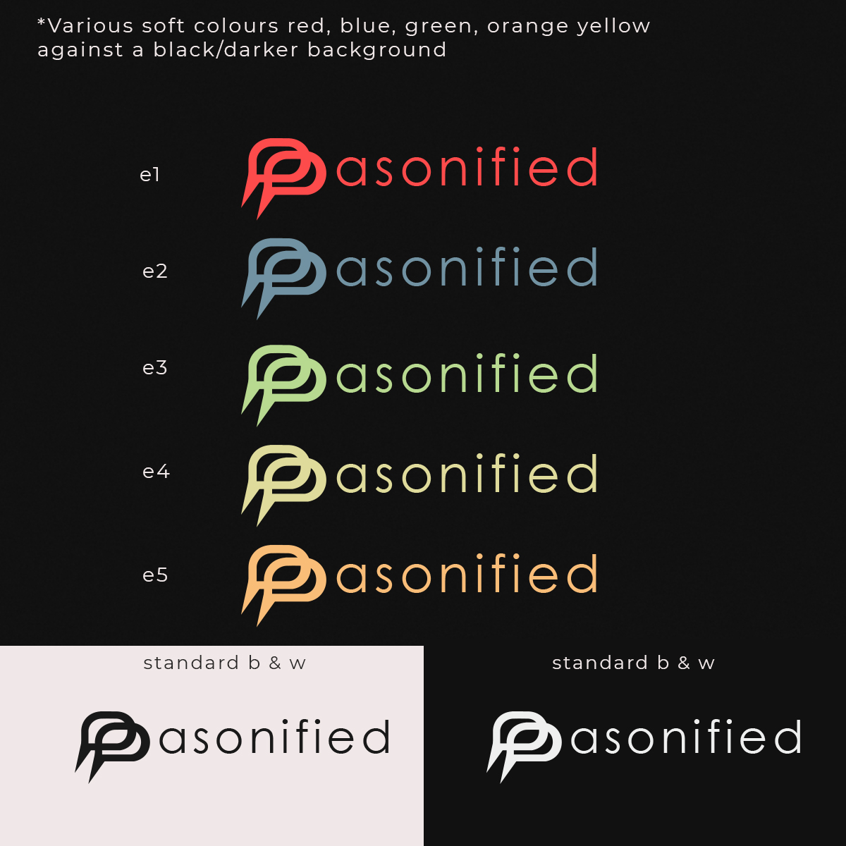 Diseño de Logo por Kimosis Designs para Pasonified Inc. | Diseño #17592472