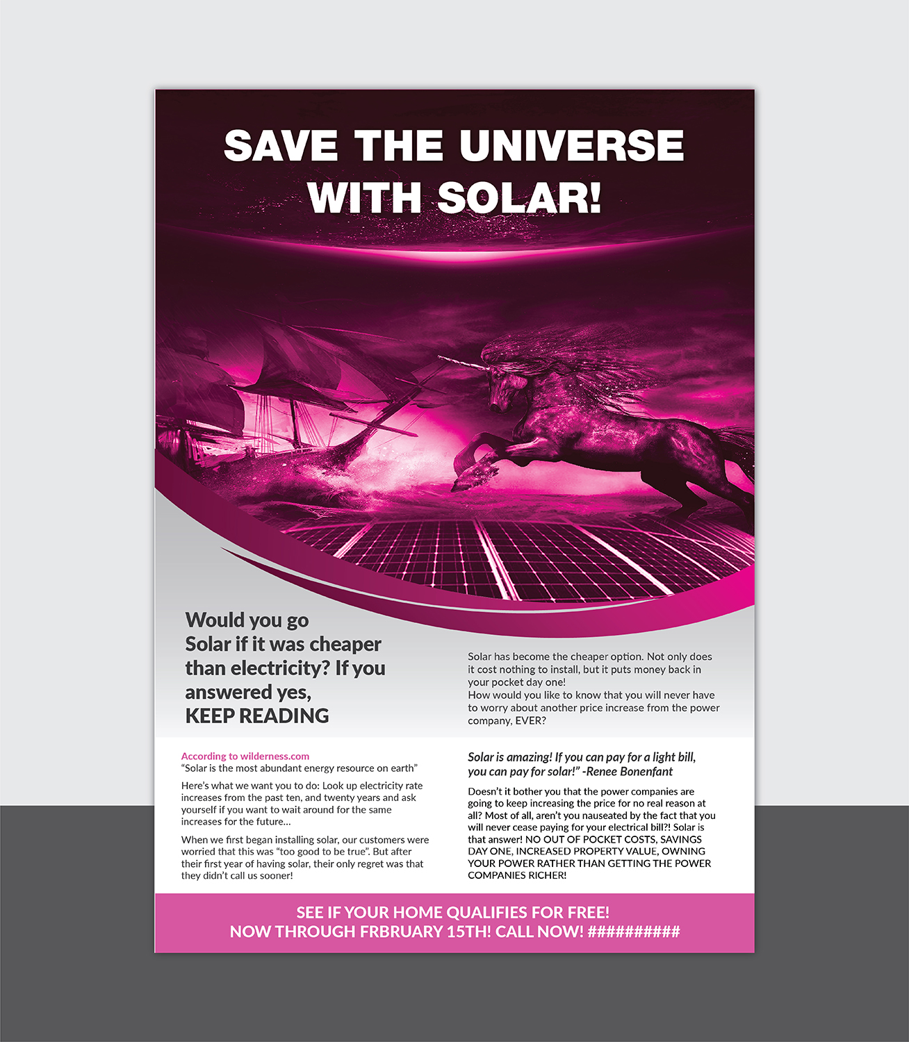 Flyer Design by Deziners Zone for this project | Design #17480940