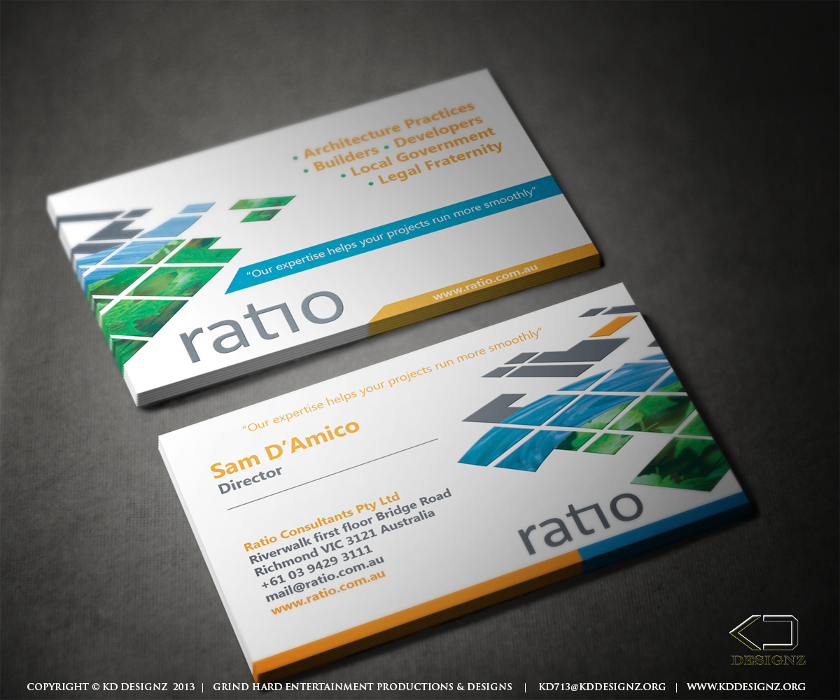 Business Card Design by KD Designz for this project | Design #2760802