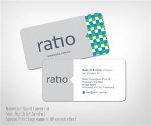 Ratio Business Cards | Diseño de Tarjeta de Presentación por Khoo