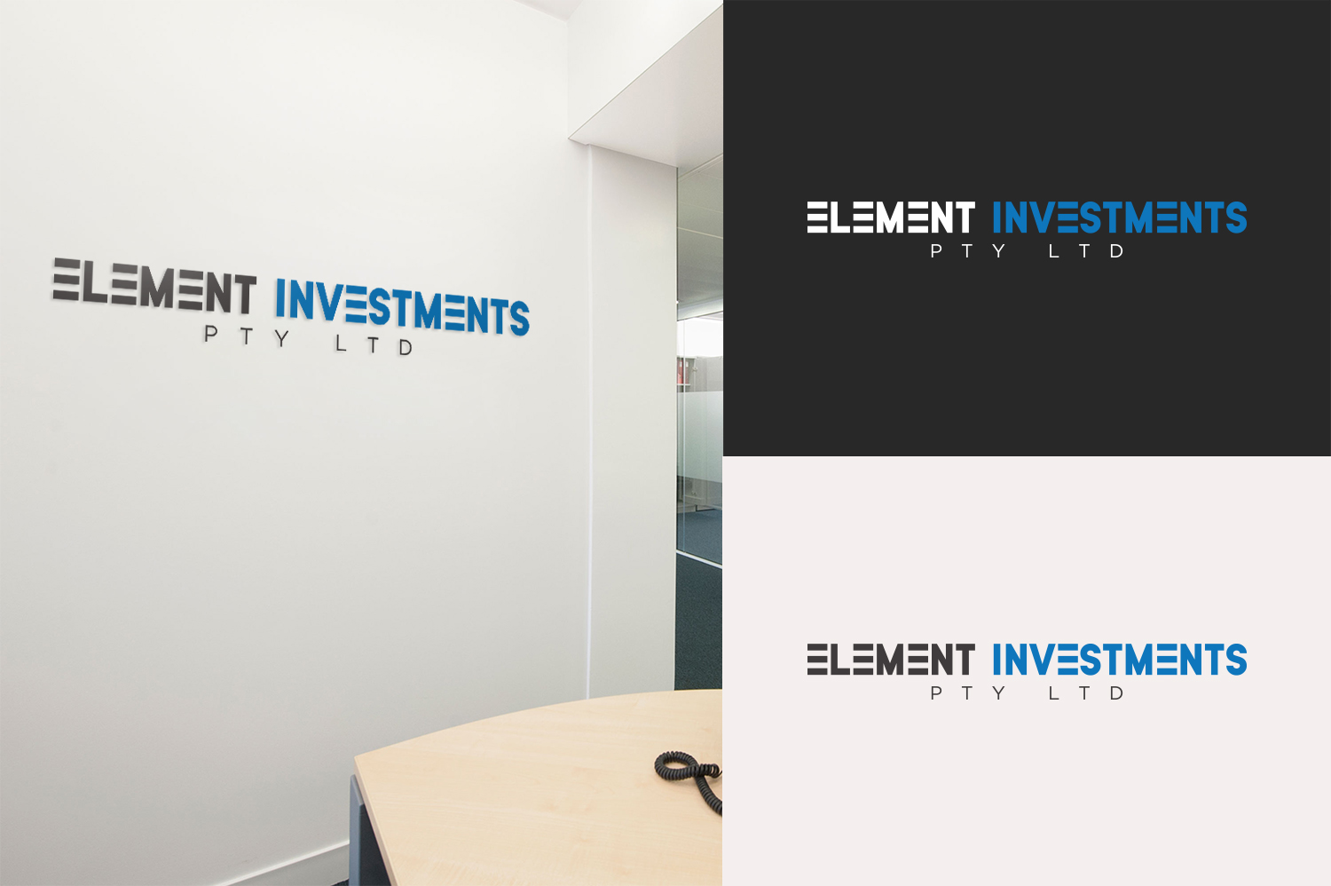 Logo Design by Grafactory for Element Investments | Design #17476133