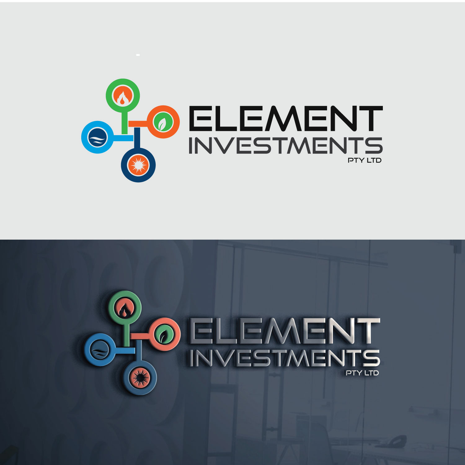 Diseño de Logo por concepts para Element Investments | Diseño #17553094