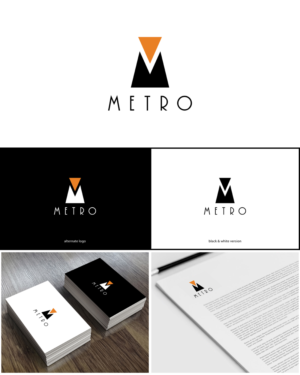 Logo Design by MoonFeather for Metro | Design #17479649