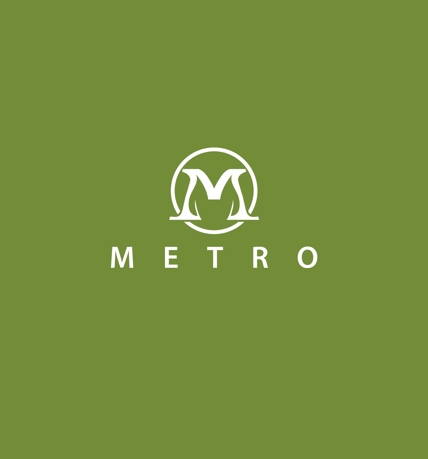 Logo Design by Firstception for Metro | Design #17531988