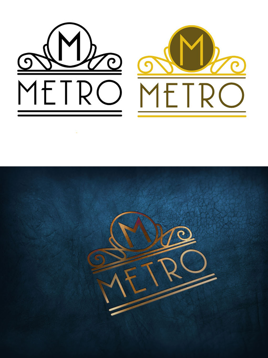 Logo Design by Berenice Álvarez for Metro | Design #17522016