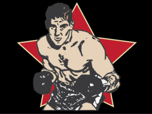 Retro boxing T Shirt