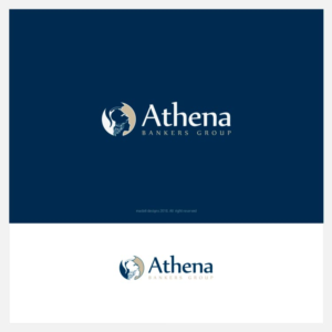 Athena Bankers Group | Logo Design by Alex Martin