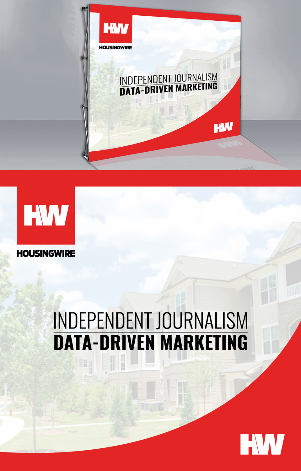 Trade Show Booth Design by Impressive Sol for HousingWire | Design #17480810