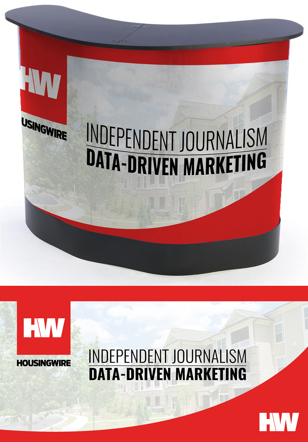 Trade Show Booth Design by Impressive Sol for HousingWire | Design #17480811