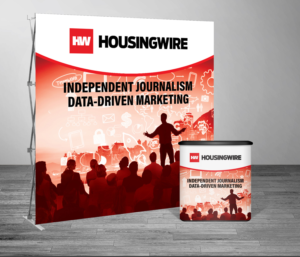 Trade Show Booth Design by Deziners Zone for HousingWire | Design: #17490655