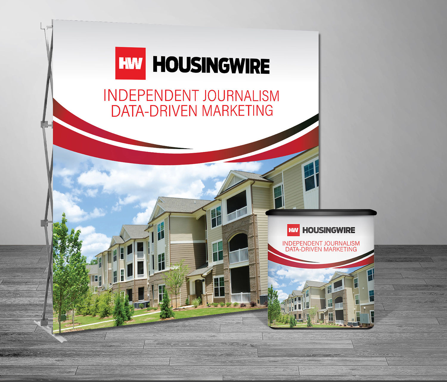 Trade Show Booth Design by Deziners Zone for HousingWire | Design #17490656