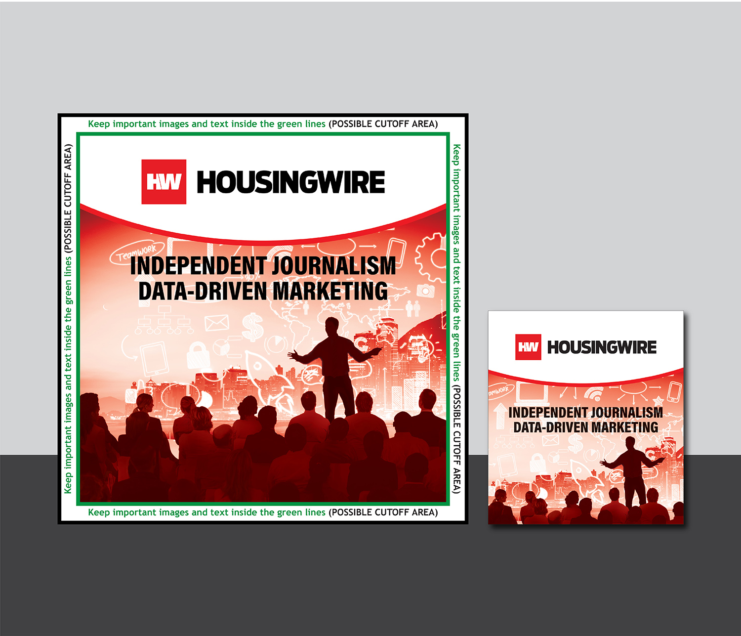 Trade Show Booth Design by Deziners Zone for HousingWire | Design #17490657