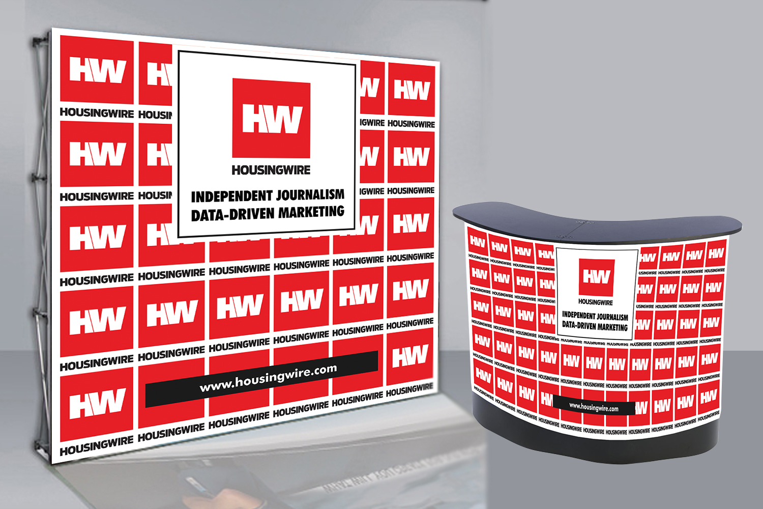 Trade Show Booth Design by ecorokerz for HousingWire | Design #17478117