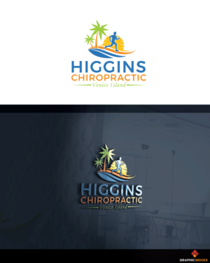 Higgins Chiropractic and Fitness on Venice Island | Logo Design by Graphic Bricks