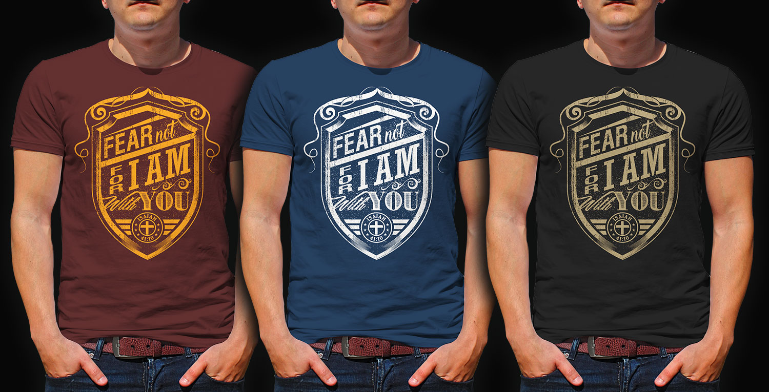 T-shirt Design by DCLA for Halo Clothing Company | Design #17547210