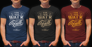 T-shirt Design by DCLA for Halo Clothing Company | Design: #17547249