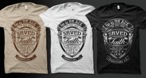 T-shirt Design by DCLA for Halo Clothing Company | Design: #17547265