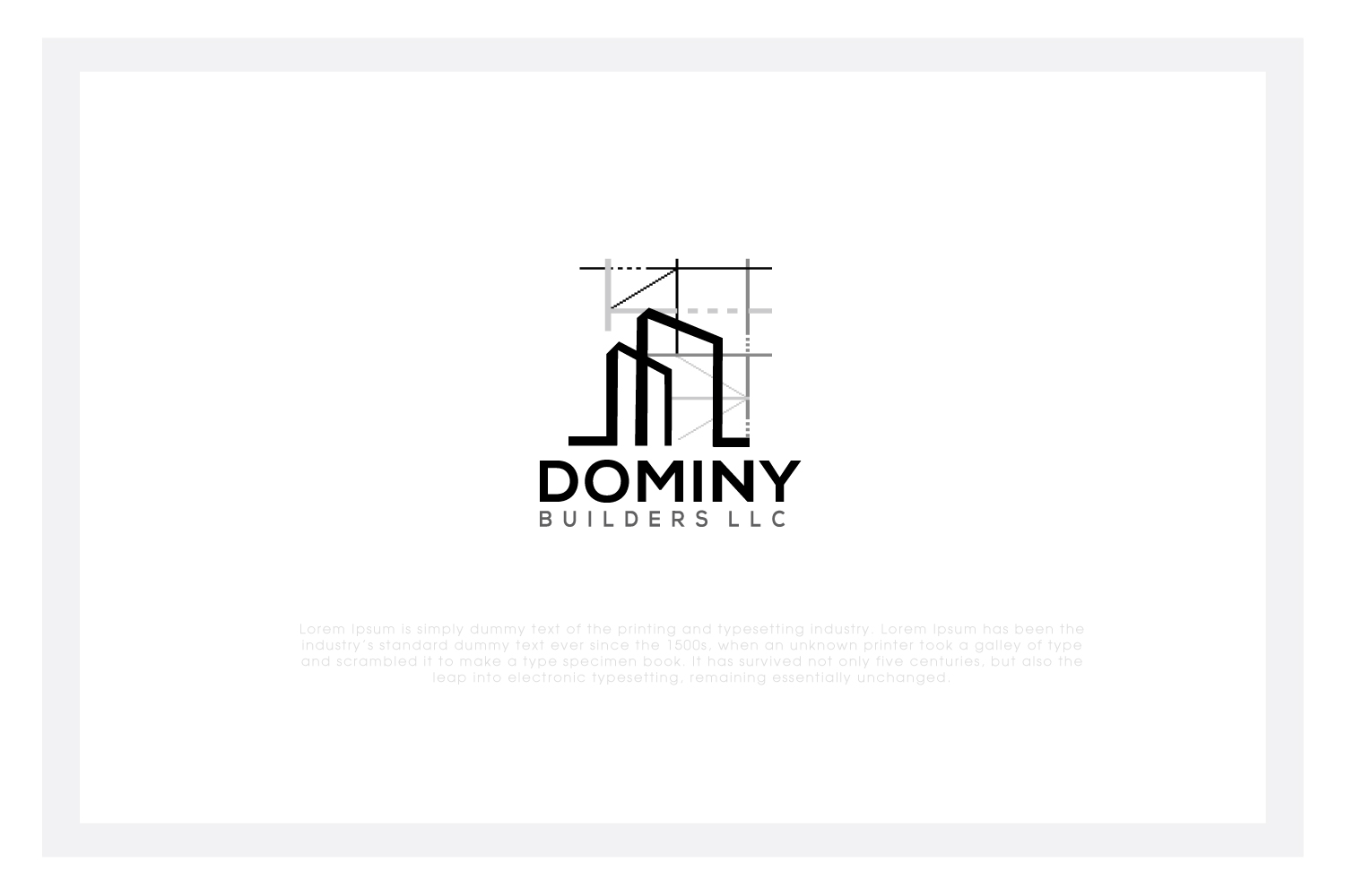 Logo Design by solidinto for Dominy Builders LLC | Design #17588720
