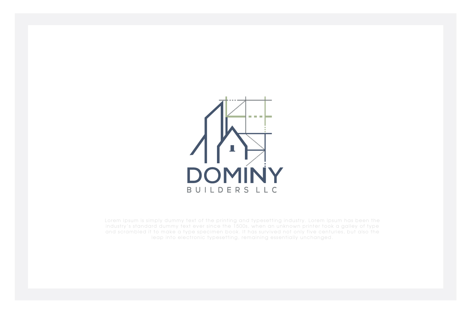 Diseño de Logo por solidinto para Dominy Builders LLC | Diseño #17588723