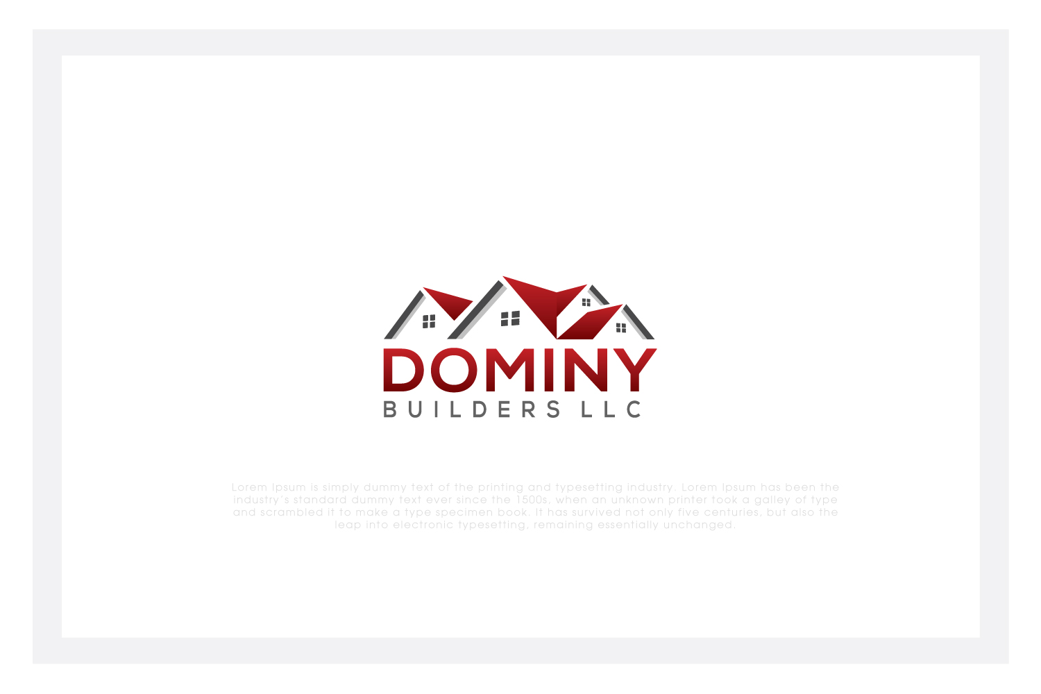 Logo Design by solidinto for Dominy Builders LLC | Design #17590593