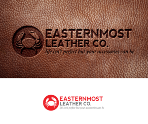 Logo Design by Anekaa for Easternmost Leather Company | Design: #17485069