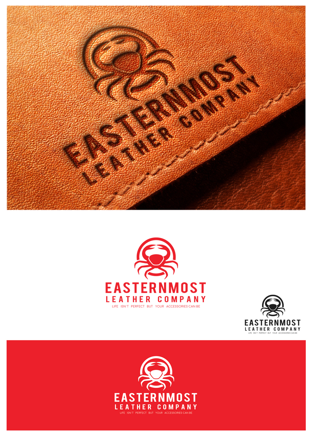 Logo Design by goranvisnjic82 for Easternmost Leather Company | Design #17483902
