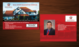 Design de Carte Postale par aneesha_s pour Rapid Rents Property Management & Services | Design : #17533994