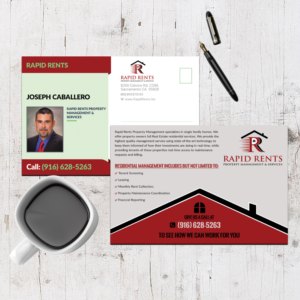 Diseño de Postal por Tushar Ahmed para Rapid Rents Property Management & Services | Diseño #17589123