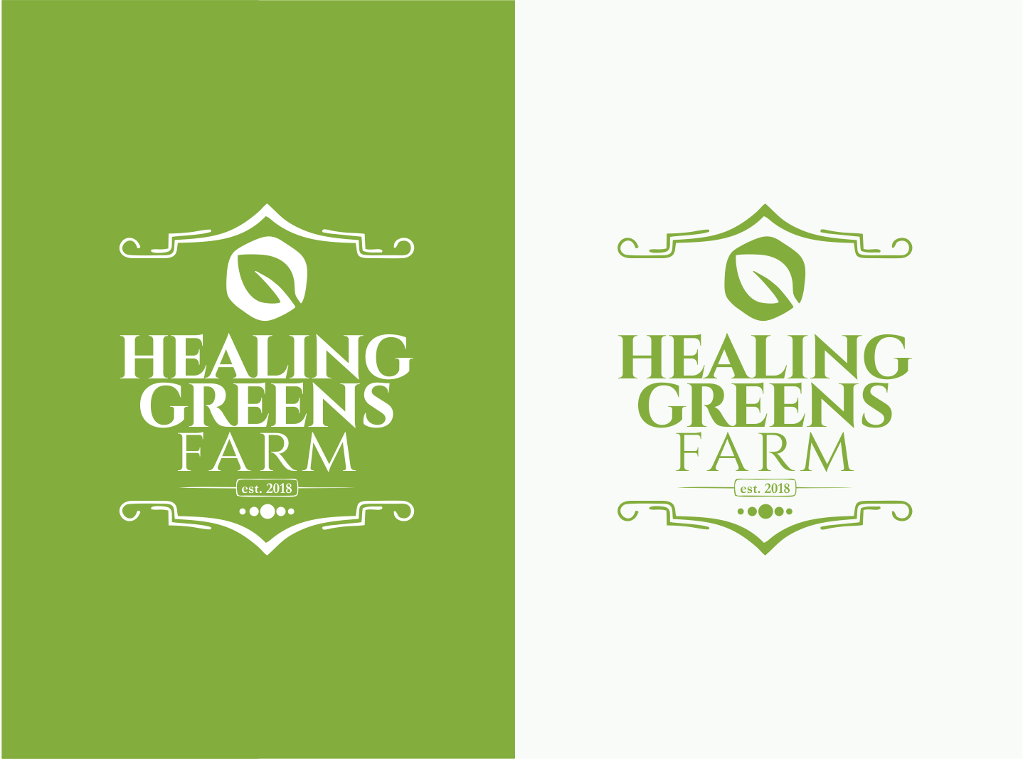 Logo Design by nikkiblue for Healing Greens Farm | Design #17483664