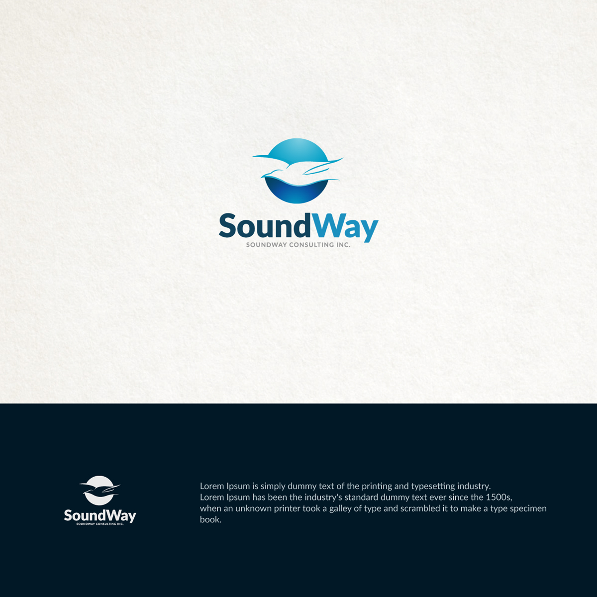 Diseño de Logo por ideaz2050 para SoundWay Consulting Incorporated | Diseño #17480343