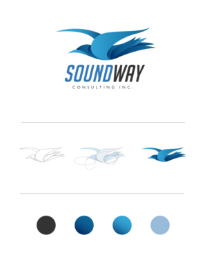 Logo Design by Decafe for SoundWay Consulting Incorporated | Design #17537882