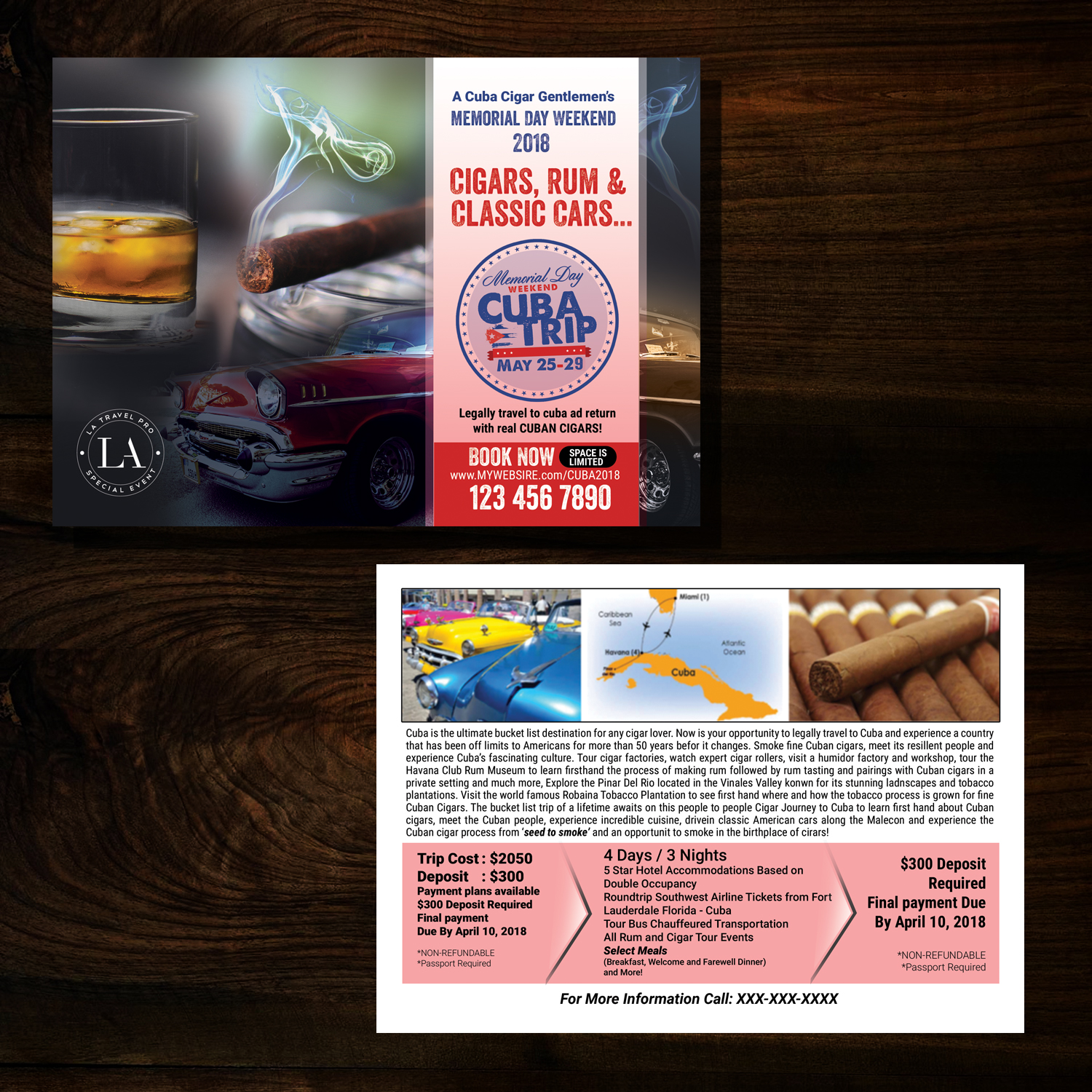 Flyer Design by uk for L A    T r a v e l | Design #17478723